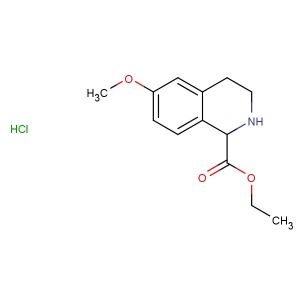 ethyl 6-methoxy-1,2,3,4-tetrahydroisoquinoline-1-carboxylate hydrochloride
