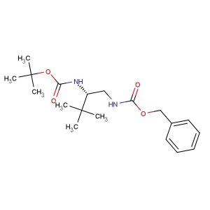 (S)-Benzyl tert-butyl (3,3-dimethylbutane-1,2-diyl)dicarbamate