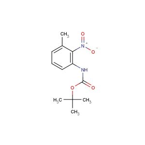 tert-butyl 3-methyl-2-nitrophenylcarbamate