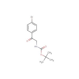 tert-Butyl N-[2-(4-bromophenyl)-2-oxoethyl]carbamate