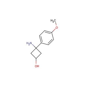 3-amino-3-(4-methoxyphenyl)cyclobutanol