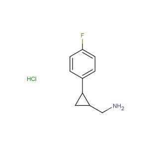 (2-(4-fluorophenyl)cyclopropyl)methanamine hydrochloride