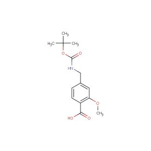 4-(((tert-butoxycarbonyl)amino)methyl)-2-methoxybenzoic acid