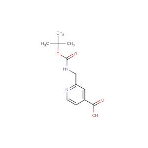 2-(((tert-Butoxycarbonyl)amino)methyl)isonicotinic acid