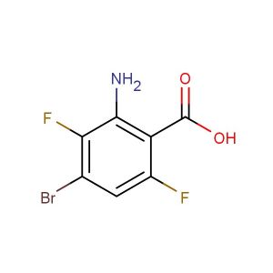 2-amino-4-bromo-3,6-difluorobenzoic acid