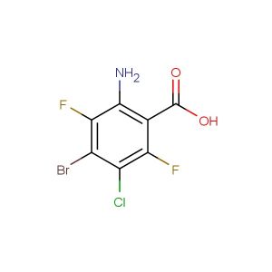 2-amino-4-bromo-5-chloro-3,6-difluorobenzoic acid