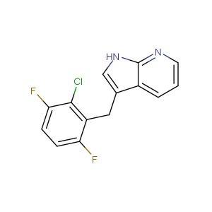 3-(2-chloro-3,6-difluorobenzyl)-1H-pyrrolo[2,3-b]pyridine