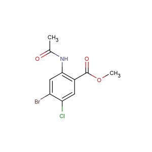 methyl 2-acetamido-4-bromo-5-chlorobenzoate