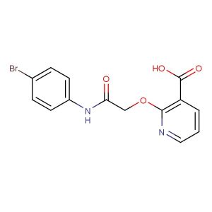 2-(2-((4-bromophenyl)amino)-2-oxoethoxy)nicotinic acid