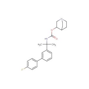 quinuclidin-3-yl (2-(4'-fluoro-[1,1'-biphenyl]-3-yl)propan-2-yl)carbamate