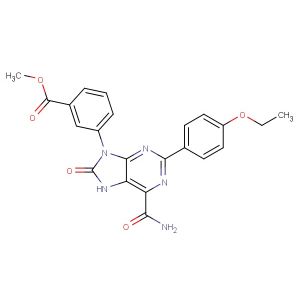 methyl 3-(6-carbamoyl-2-(4-ethoxyphenyl)-8-oxo-7H-purin-9(8H)-yl)benzoate