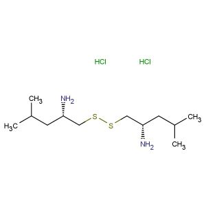 (2S,2'S)-1,1'-disulfanediylbis(4-methylpentan-2-amine) dihydrochloride