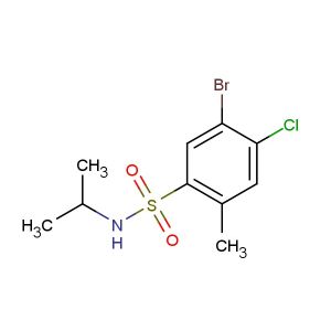5-bromo-4-chloro-N-isopropyl-2-methylbenzenesulfonamide
