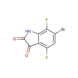 6-bromo-4,7-difluoroindoline-2,3-dione