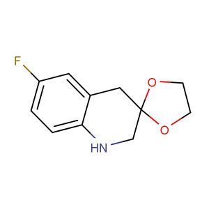 6-fluoro-1,4-dihydro-2H-spiro[quinoline-3,2'-[1,3]dioxolane]