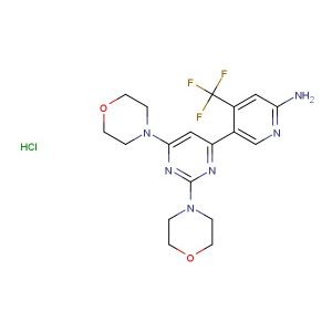 Buparlisib Hydrochloride(Synonyms: BKM120 Hydrochloride; NVP-BKM120 Hydrochloride)