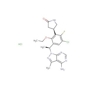 Parsaclisib hydrochloride(Synonyms: INCB050465 hydrochloride; IBI-376 hydrochloride)