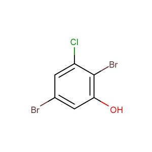 3-chloro-2,5-dibromophenol