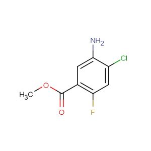 methyl 5-amino-4-chloro-2-fluorobenzoate