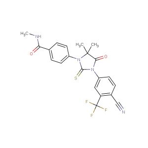 4-(3-(4-cyano-3-(trifluoromethyl)phenyl)-5,5-dimethyl-4-oxo-2-thioxoimidazolidin-1-yl)-N-methylbenzamide