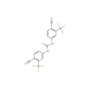 1,3-bis(4-cyano-3-(trifluoromethyl)phenyl)thiourea