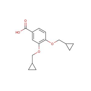 3,4-bis(cyclopropylmethoxy)benzoic acid