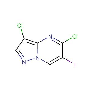 3,5-dichloro-6-iodopyrazolo[1,5-a]pyrimidine