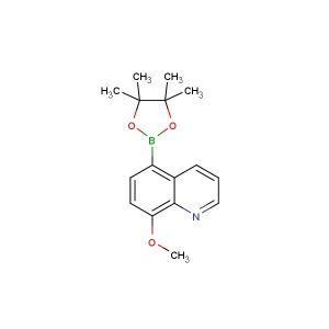 8-methoxy-5-(4,4,5,5-tetramethyl-1,3,2-dioxaborolan-2-yl)quinoline