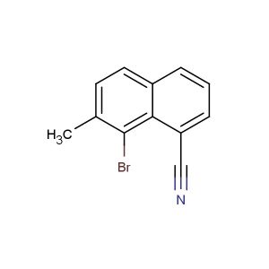 8-bromo-1-cyano-7-methylnaphthalene