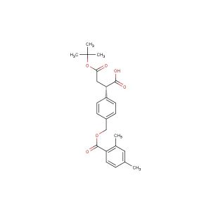 (S)-3-(tert-butoxycarbonyl)-2-(4-((2,4-dimethylbenzoyloxy)methyl)phenyl)propanoic acid