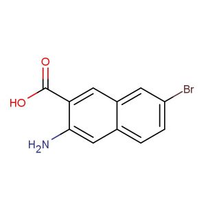 3-amino-7-bromo-2-naphthoic acid