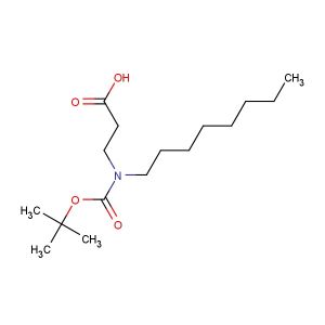 3-((tert-butoxycarbonyl)(octyl)amino)propanoic acid