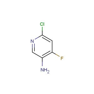 6-chloro-4-fluoropyridin-3-amine