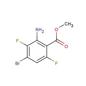 methyl 2-amino-4-bromo-3,6-difluorobenzoate