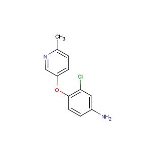 3-chloro-4-((6-methylpyridin-3-yl)oxy)aniline