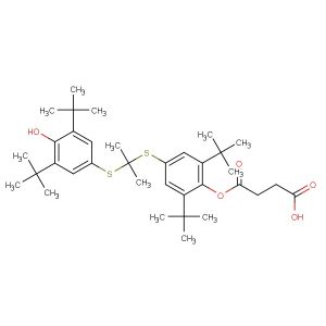 Succinobucol(Synonyms: AGI-1067; Probucol monosuccinate)