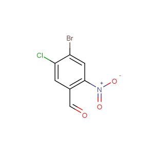 4-bromo-5-chloro-2-nitrobenzaldehyde
