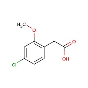 2-methoxy-4-chlorophenylacetic acid