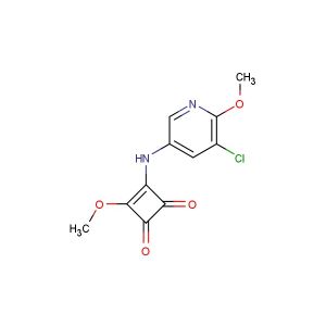 3-((5-chloro-6-methoxypyridin-3-yl)amino)-4-methoxycyclobut-3-ene-1,2-dione