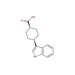 (1s,4s)-4-(1H-indol-3-yl)cyclohexane-1-carboxylic acid