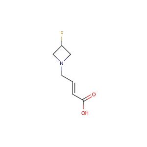 (E)-4-(3-fluoroazetidin-1-yl)but-2-enoic acid