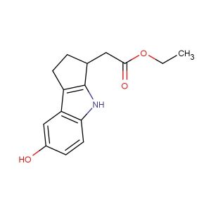 ethyl 2-{7-hydroxy-1H,2H,3H,4H-cyclopenta[b]indol-3-yl}acetate
