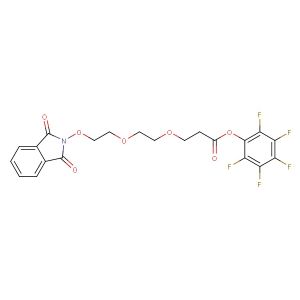 perfluorophenyl 3-(2-(2-((1,3-dioxoisoindolin-2-yl)oxy)ethoxy)ethoxy)propanoate