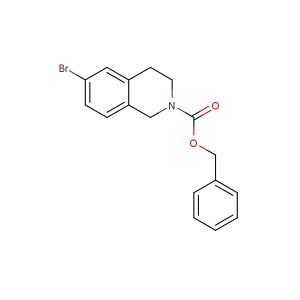 benzyl 6-bromo-1,2,3,4-tetrahydroisoquinoline-2-carboxylate