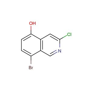8-bromo-3-chloroisoquinolin-5-ol