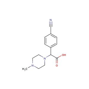 2-(4-cyanophenyl)-2-(4-methylpiperazin-1-yl)acetic acid