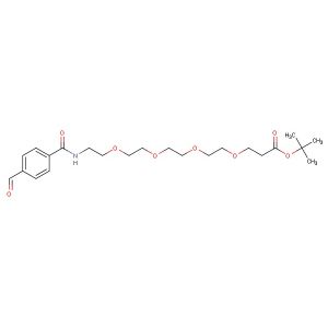 tert-butyl 1-(4-formylphenyl)-1-oxo-5,8,11,14-tetraoxa-2-azaheptadecan-17-oate