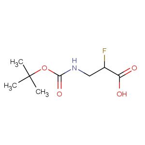 3-((tert-butoxycarbonyl)amino)-2-fluoropropanoic acid