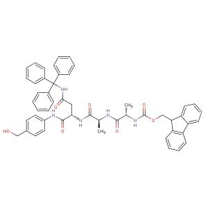 Fmoc-ala-ala-asn(trt)-pab
