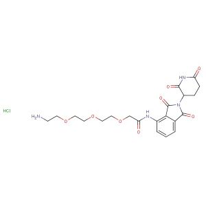 Pomalidomide-amino-PEG3-NH2 hydrochloride